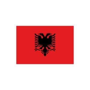 Flagge Albanien (Stk.)
