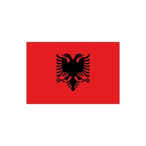 Flagge Albanien (Stk.)