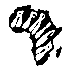 Afrika Aufkleber #01 (Stk.)