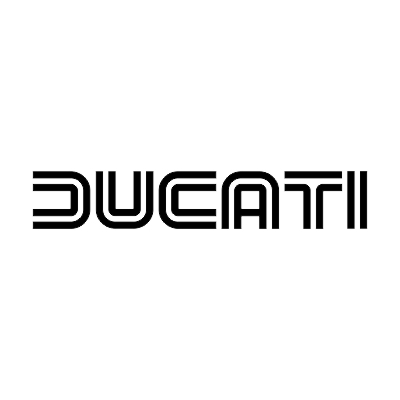 Ducati #2 Schriftzug Aufkleber (Stk.)