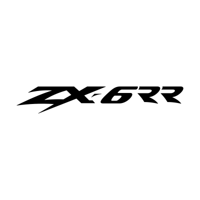 ZX-6RR Logo Aufkleber (Stk.)