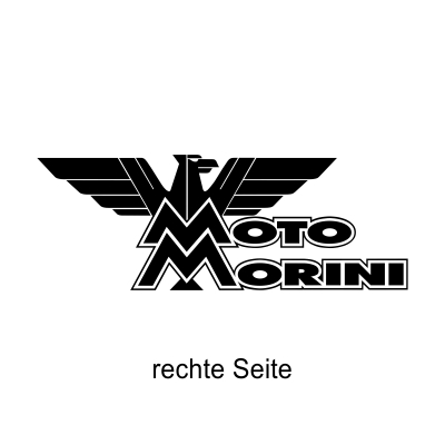 Moto Morini Logo #1 einfarbig Aufkleber