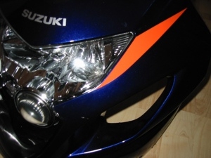 Front Keile GSX-R 600 / 750 Bj. 04-05 Aufkleber (Paar)