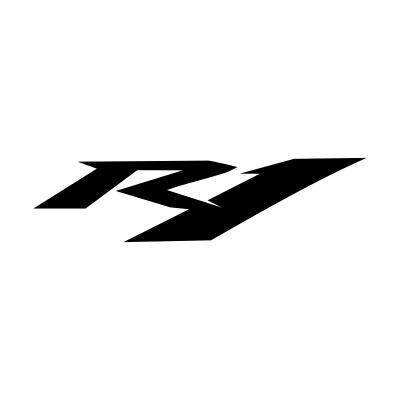 Yamaha R1 #2 Logo Aufkleber (Stk.)