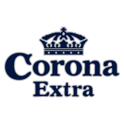 Corona Logo #2 zweifarbig Aufkleber (Stk.)
