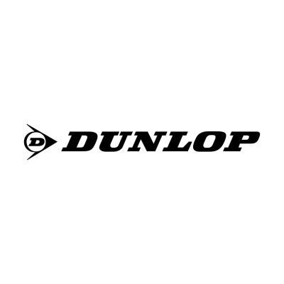 Dunlop Schriftzug Logo, Aufkleber - MIBOTEC Aufkleber Druck & Plot