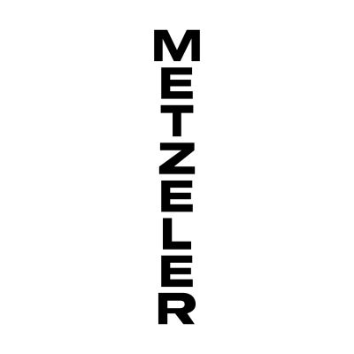Metzeler Schriftzug vertikal Aufkleber (Stk.)