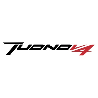 Tuono V4 Schriftzug #2 zweifarbig Aufkleber (Stk.)