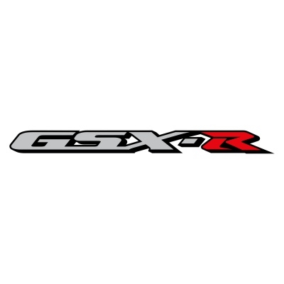 GSX-R Schriftzug dreifarbig Aufkleber (Stk.)
