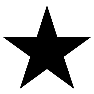 Stern Aufkleber (Stk.)