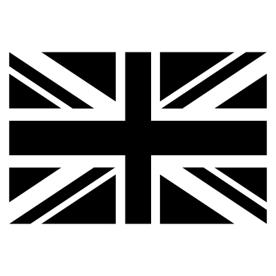 Union Jack einfarbig (Stk.)