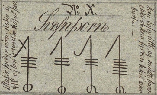 Svefnþorn Aufkleber (Stk.)