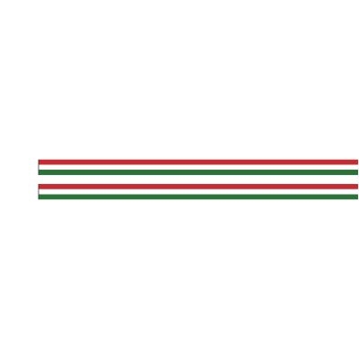 Zierstreifen Italy 6mm/50cm Aufkleber (2 Stk.)