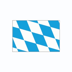 Staatsflagge Bayern (Stk.)