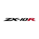 ZX-10R Logo zweifarbig Aufkleber (Stk.)