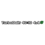 Turbo Daily 40-10 4x4 Blatt Aufkleber (Stk.) dreifarbig