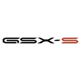 GSX-S #2 Logo zweifarbig Aufkleber (Stk.)