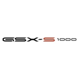 GSX-S 1000 #2 Logo zweifarbig Aufkleber (Stk.)