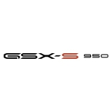 GSX-S 950 Logo zweifarbig Aufkleber (Stk.)