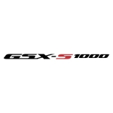 GSX-S 1000 #1 Logo zweifarbig Aufkleber (Stk.)