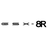 GSX-8R Logo Aufkleber (Stk.)