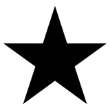 Stern Aufkleber (Stk.)