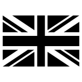 Union Jack einfarbig (Stk.)