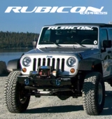 Rubicon Express Logo gerade Aufkleber (Stk.)