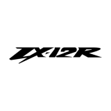 ZX-12R Logo Aufkleber (Stk.)