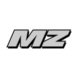 MZ Logo zweifarbig Aufkleber (Stk.)