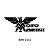 Moto Morini Logo #1 einfarbig Aufkleber