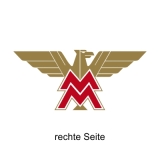 Moto Morini Logo #2 dreifarbig Aufkleber