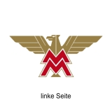 Moto Morini Logo #2 dreifarbig Aufkleber