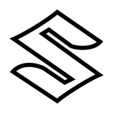 Suzuki Logo Kontur Aufkleber (Stk.)