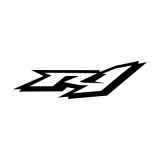 Yamaha R1 Logo #2 invers Aufkleber (Stk.)