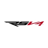 RSV4 Logo zweifarbig Aufkleber (Stk.)