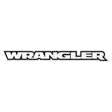 Wrangler Schriftzug #1 Kontur Aufkleber (Stk.)