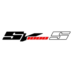 SV1000S Logo Aufkleber zweifarbig (Stk.)