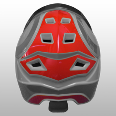 Einfarbiges Rückseitendekor passend für PROTOS® Helme