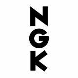NGK Logo vertikal Aufkleber (Stk.)