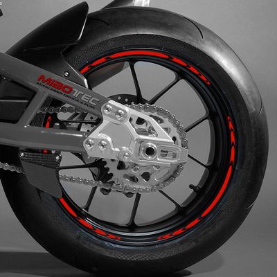 Style 2 Felgenrandaufkleber