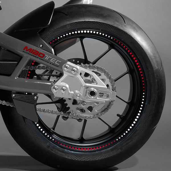 Style 3 Felgenrandaufkleber