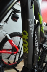 Steinschlagschutzfolie transparent Unterrohr Haibike Sduro Fullseven / LT 2018 (Stk.)